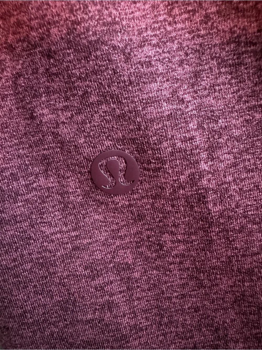 NWT Lululemon Soft Jersey Straight-Leg Mid-Rise Pants Heathered Garnet Size 10